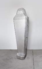 Inga Danysz, Ladder, 2020, 45 x 55 x 14 cm, Glass, aluminum (Edition of 7 + 2 AP)