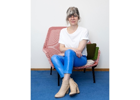 Joanna Kamm – Direktorin (©2022 Liste Art Fair Basel / Photo: Gina Folly)